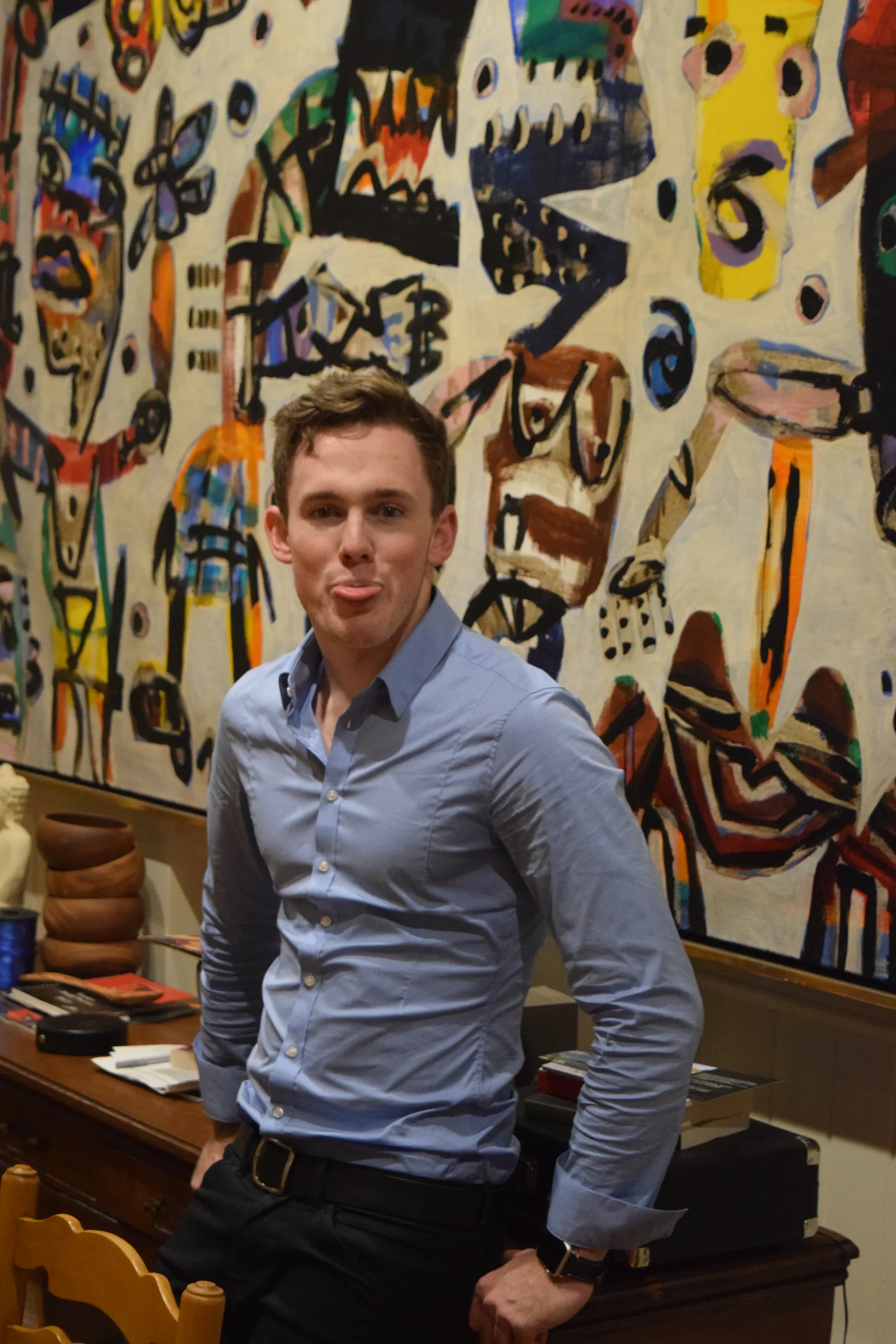 A younger me during the OpenClub years